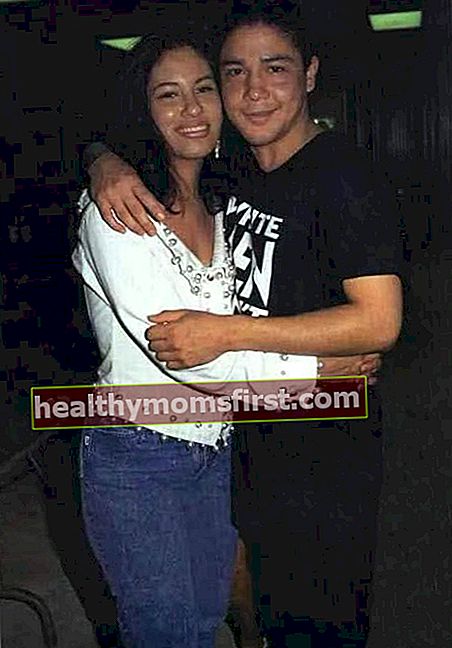 Selena Quintanilla dan mantan suaminya Chris Perez