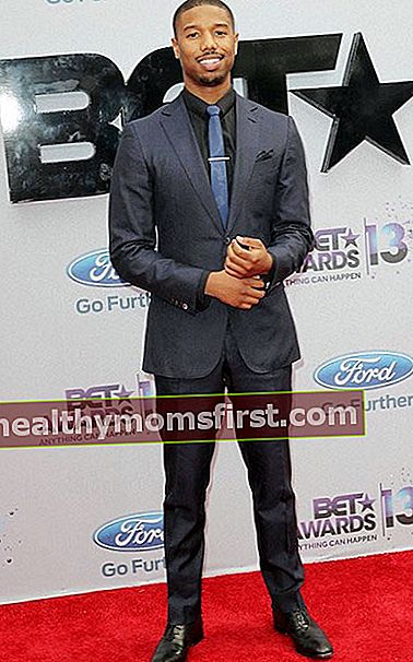 Michael B Jordan selama Bet Awards 2013