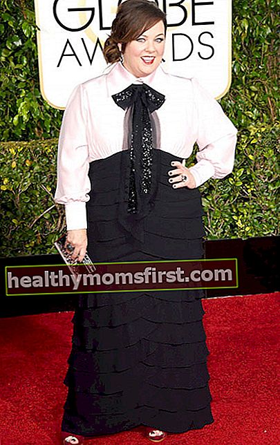 Melissa McCarthy di Penghargaan Golden Globe 2015.