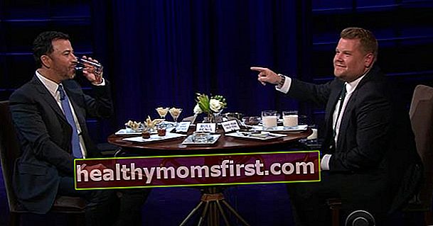 Jimmy Kimmel dan James Corden bersembang makan malam