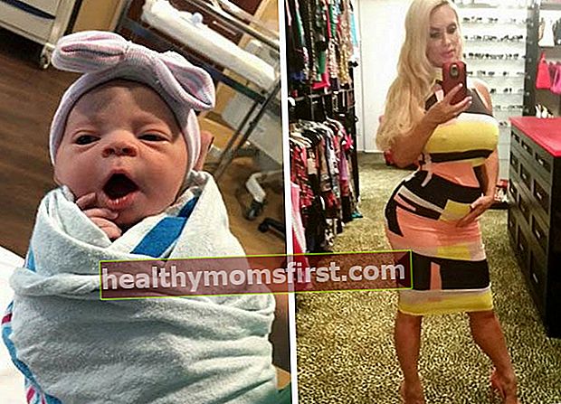 Coco Austin membagikan foto bayi perempuannya bernama, Chanel Nicole di media sosial