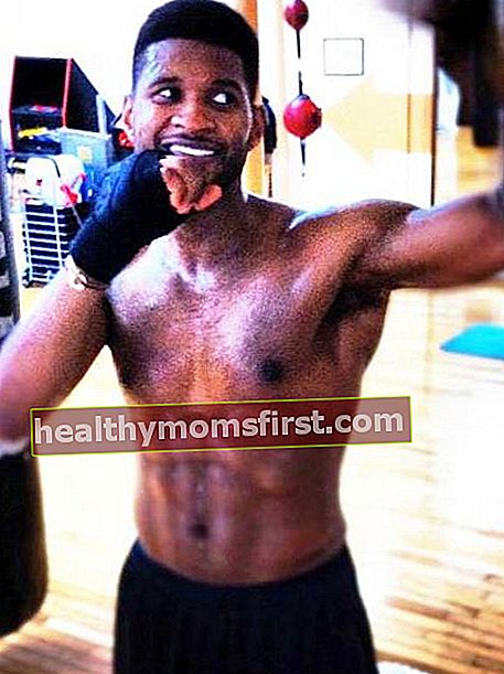 Usher boks antrenmanı