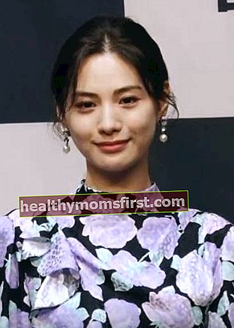 Nana (Im Jin-ah) seperti yang terlihat dalam gambar yang diambil di pemutaran perdana film Justice di Ramada Seoul Sindorim Hotel pada 17 Juli 2019