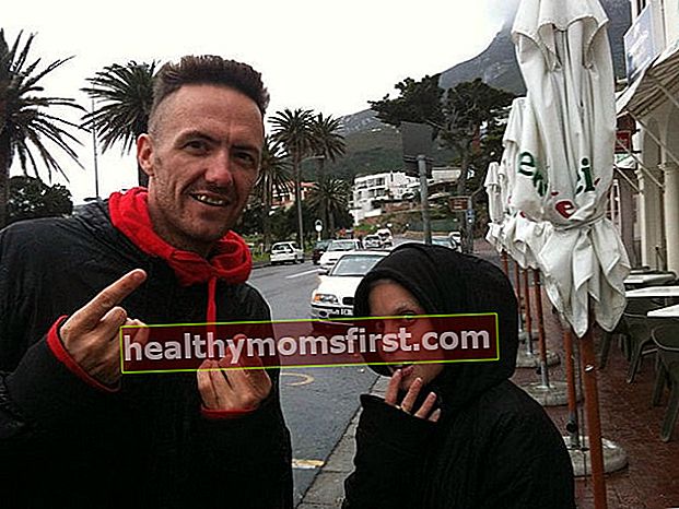 Yolandi Visser dan Die Antwoord Ninja seperti yang terlihat pada Desember 2012