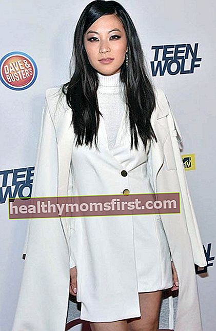 Arden Cho di MTV Teen Wolf Los Angeles Premiere Party pada Desember 2015