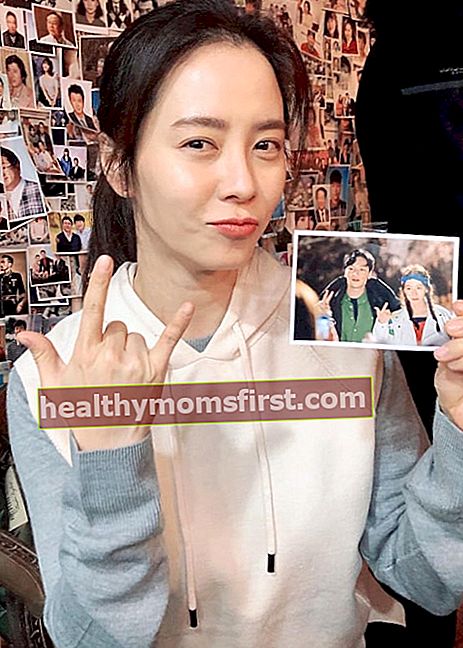 Song Ji-Hyo seperti yang terlihat di Post Instagram pada Maret 2020