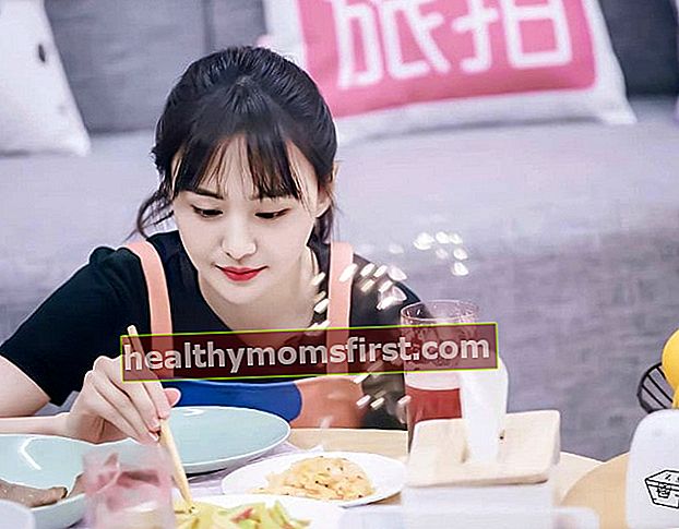 Zheng Shuang dalam catatan Instagram seperti yang dilihat pada bulan September 2019