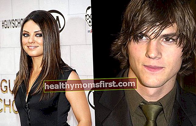Mila Kunis dengan Ashton Kutcher