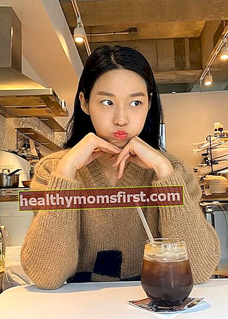 Kim Seol-hyun seperti yang terlihat dalam foto yang diambil pada Desember 2019