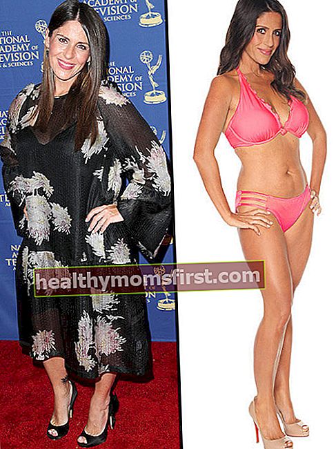 2014年6月のソレイルムーンフライ（左）と2015年3月に体重を減らした後（右）