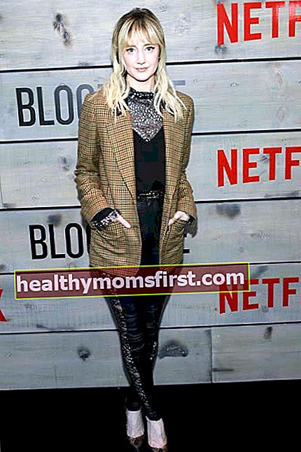 Andrea Riseborough, 24 Mayıs 2016'da Westwood, Kaliforniya'da Netflix'in Bloodline galasında