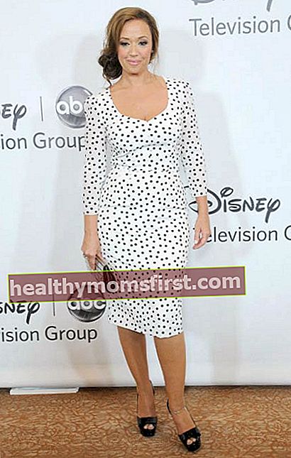Leah Remini di TCA Summer Press Tour dari Disney ABC Television Group pada Juli 2012