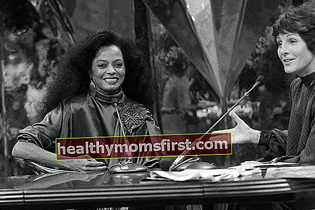 Diana Ross dalam program 'Mies' pada tahun 1981
