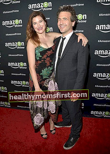 Kathryn Hahn ve Ethan Sandler, 2015 Screen Actors Guild Awards'da