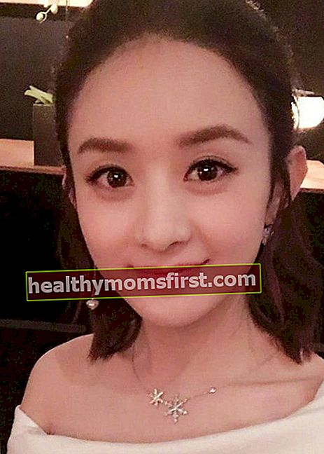 Zhao Li Ying dalam selfie Instagram seperti yang terlihat pada Agustus 2017