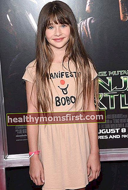 Malina Weissman di pemutaran perdana 'Teenage Mutant Ninja Turtles' New York pada 6 Agustus 2014