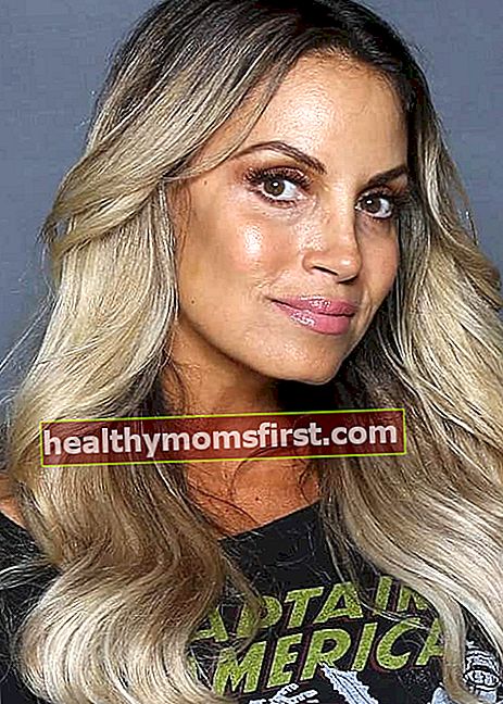 Trish Stratus, як видно в липні 2018 року