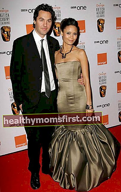 Thandie Newton และสามี Ol Parker จากงาน The Orange British Academy Film Awards ในเดือนกุมภาพันธ์ 2550