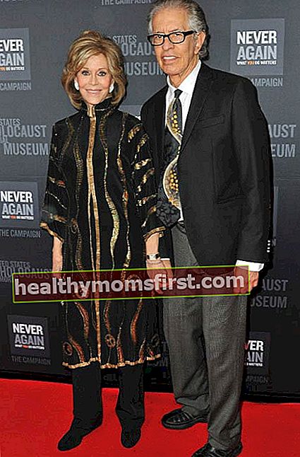Jane Fonda dan Richard Perry di Museum Peringatan Holocaust Amerika Serikat mempersembahkan Makan Malam Los Angeles: What You Do Matters pada Maret 2016