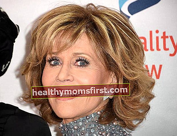 Jane Fonda di acara penggalangan dana tahunan Make Equality Reality ketiga tahunan pada bulan Desember 2016