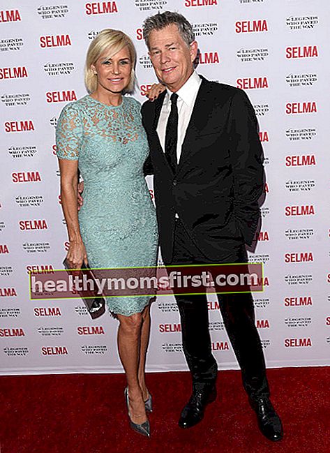 Yolanda Foster dan suami David Foster pada 6 Disember 2014 di California