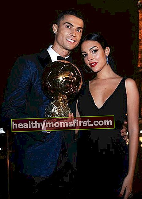 Georgina Rodríguez dan Cristiano Ronaldo di Paris seperti yang terlihat pada Desember 2017