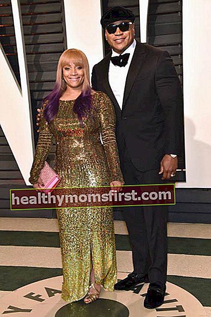 LL Cool J dan Simone Smith di Pesta Oscar Vanity Fair 2017
