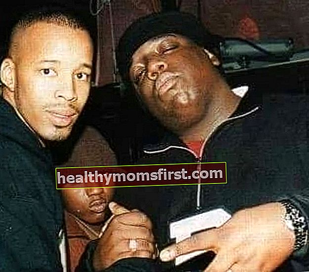 The Notorious B.I.G (Kanan) dengan Lil Cease dan Warren G (Kiri)