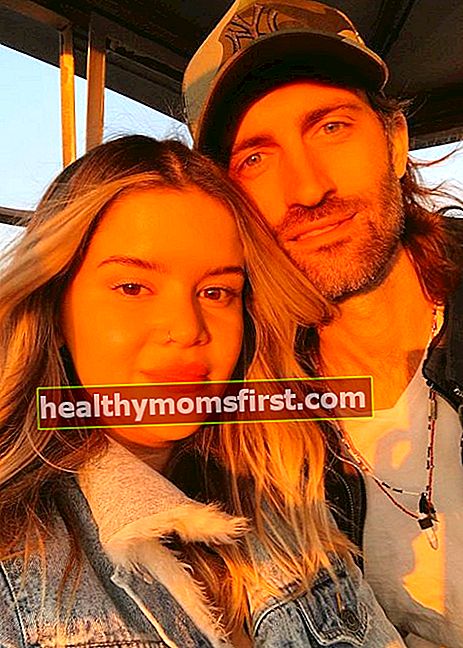 Maren Morris bersama suaminya Ryan Hurd pada November 2020