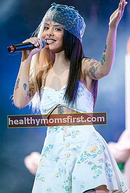 Melanie Martinez tampil di 2017 Lollapalooza Brazil Day 2 pada bulan Maret