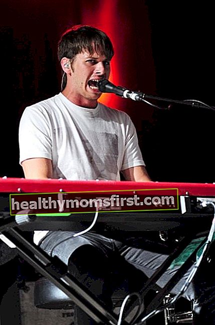 Mark Foster seperti yang dilihat di Big Day Out Festival pada tahun 2012