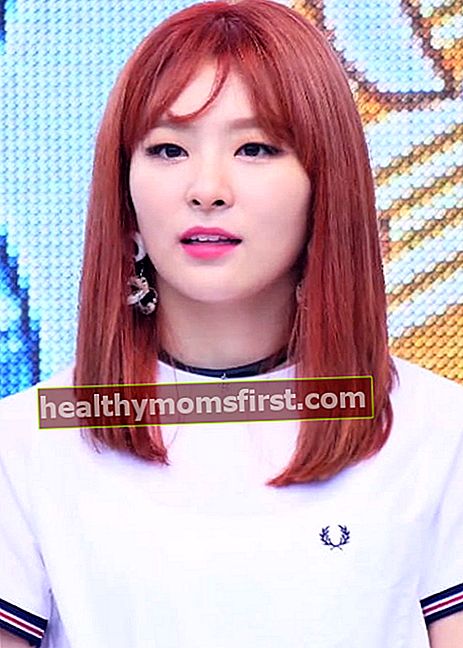 Kang Seul-gi di Pyeongchang Smiley Radio Show pada September 2016