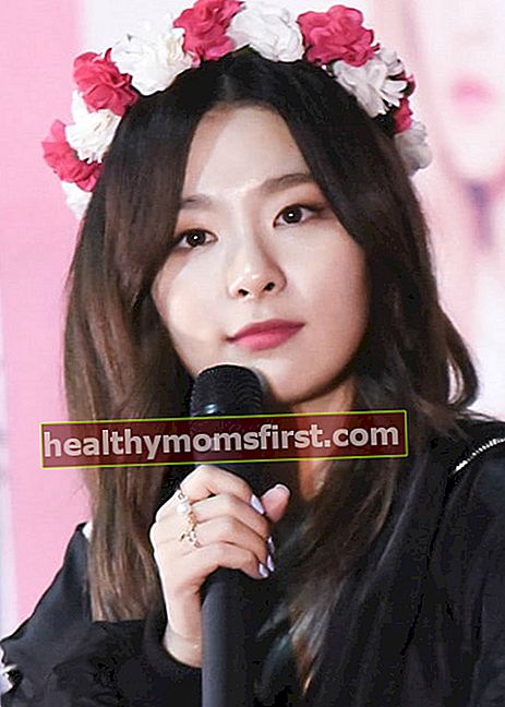 Kang Seul-gi di fanmeet di Incheon pada Maret 2016