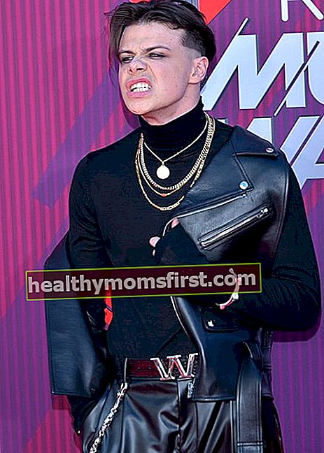 Yungblud di Anugerah Muzik iHeartRadio 2019 di Los Angeles