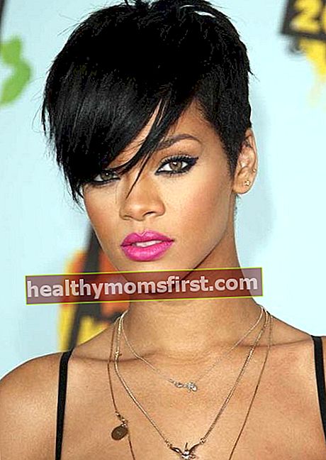 Rihanna di Nickelodeon Kid's Choice Awards di Los Angeles California Maret 2008