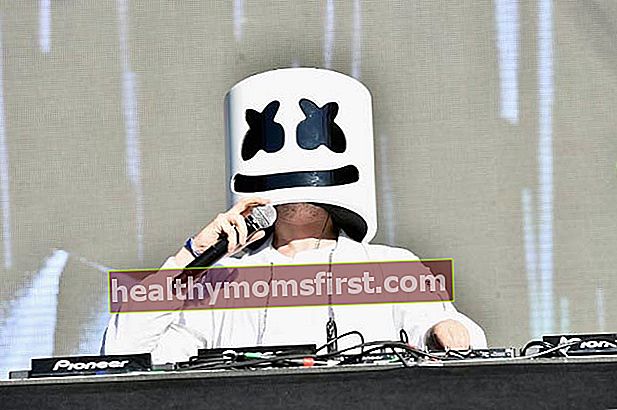 Marshmello di Festival Musik Governors Ball pada Juni 2017 di New York City