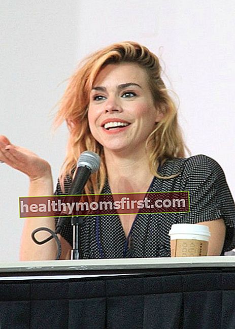 Billie Piper di Space City Comic Con pada tahun 2016