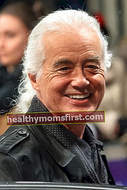 Jimmy Page seperti yang dilihat pada Echo Music Award 2013