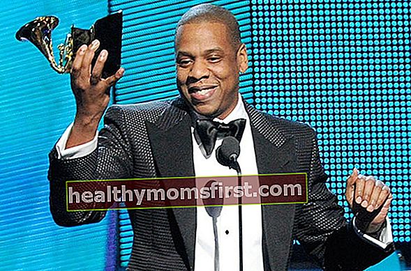 Jay-Z selama Grammy 2014