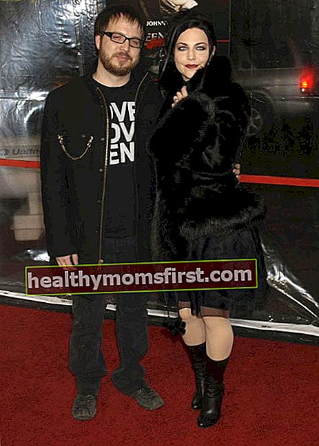 Amy Lee และ Josh Hartzler ในงาน Sweeney Todd World Premiere