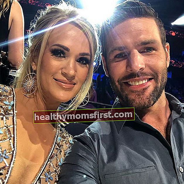Mike Fisher dan Carrie Underwood pada bulan Jun 2019