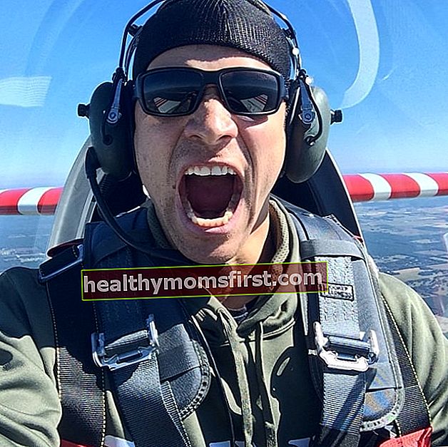 Jimmy Graham mengambil gambar selfie pesawat pada Januari 2015