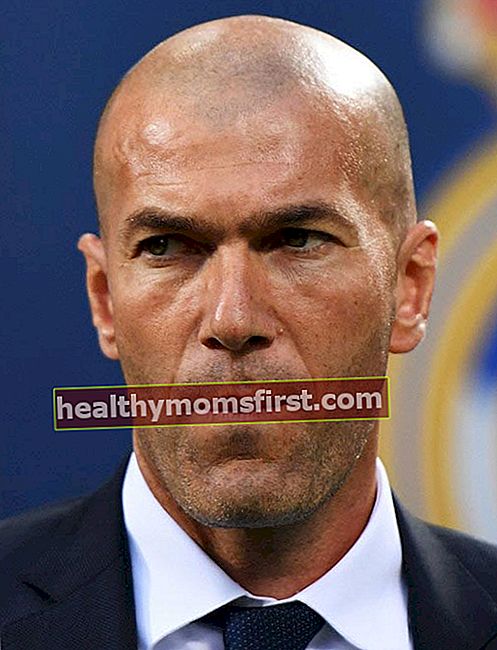 Zinedine Zidane kelihatan semasa perlawanan Akhir Liga Juara-Juara UEFA antara Real Madrid dan Atletico Madrid pada 28 Mei 2016 di Milan
