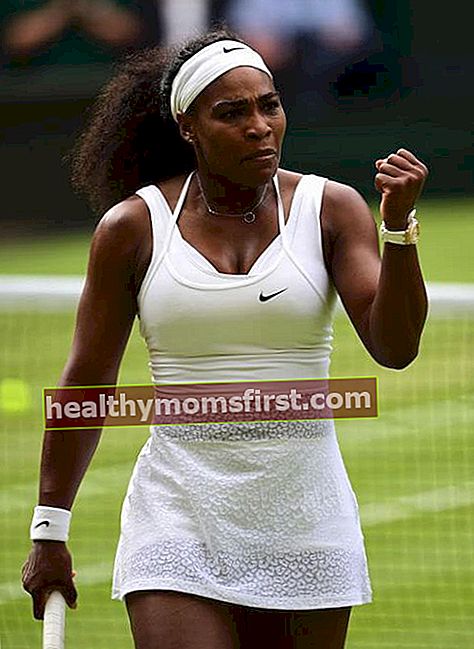 Serena Williams di suku akhir Kejohanan Wimbledon 2015