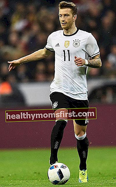 Marco Reus saat pertandingan persahabatan antara Jerman dan Italia pada 29 Maret 2016 di Munich, Jerman