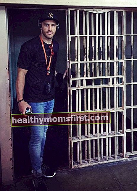 Faf du Plessis seperti yang terlihat dalam gambar yang diambil di dalam Lembaga Pemasyarakatan Federal Alcatraz pada Mei 2016