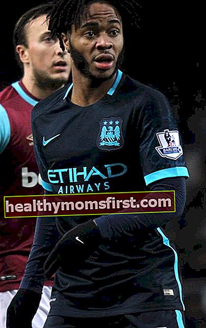 Raheem Sterling dari Manchester City beraksi melawan West Ham pada 2016