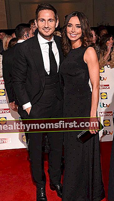 Frank Lampard dan Christine Bleakley Pride dari Britain Awards Grosvenor House Hotel London