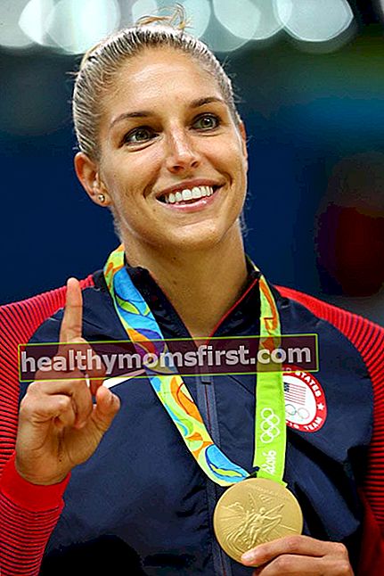 Upacara medali Elena Delle Donne 2016 Olimpiade Rio, Brasil 20 Agustus 2016
