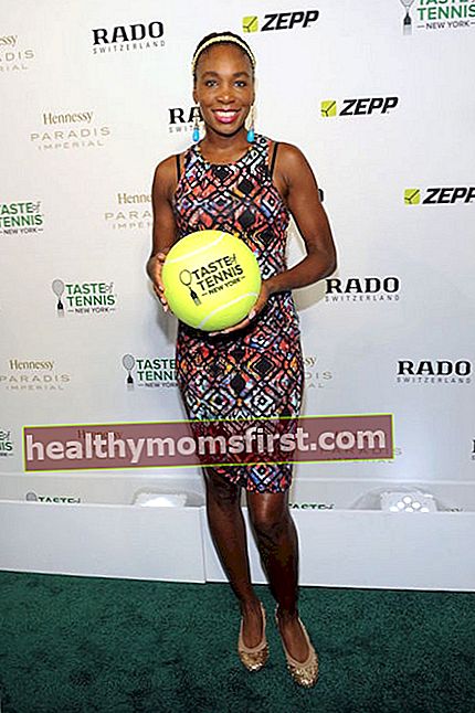 Venus Williams di Taste of Tennis Gala 2015 di New York City